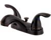 Pfister G143-610Y Pfirst Series Tuscan Bronze Two Handle Centerset Lavatory Faucet with Pop-Up