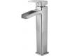 Pfister GT40-DF0K Kenzo Brushed Nickel Single Handle Single Hole Vessel Lavatory Faucet