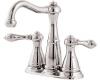 Pfister GT46-M0BC Marielle Chrome Two Handle Centerset Lavatory Faucet with Pop-Up