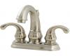 Pfister GT48-DK00 Treviso Chrome Two Handle Centerset Lavatory Faucet with Pop-Up