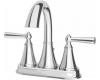 Pfister GT48-GL0C Saxton Chrome Two Handle Centerset Lavatory Faucet with Pop-Up