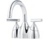 Pfister GT48-NC00 Contempra Chrome Two Handle Centerset Lavatory Faucet with Pop-Up