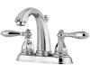 Pfister GT48-RP0C Portola Chrome Two Handle Centerset Lavatory Faucet with Pop-Up