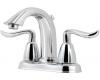 Pfister GT48-ST0C Santiago Chrome Two Handle Centerset Lavatory Faucet with Pop-Up