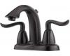 Pfister GT48-ST0Y Santiago Tuscan Bronze Two Handle Centerset Lavatory Faucet with Pop-Up