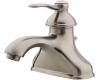 Pfister T42-PK00 Portland Brushed Nickel Single Handle Centerset Lavatory Faucet with Pop-Up