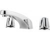 Pfister 1T6-4100 Pfirst Series Chrome Roman Tub Faucet Trim with Handles