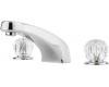 Pfister 1T6-4105 Pfirst Series Chrome Roman Tub Faucet Trim with Handles
