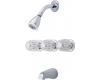 Pfister 01-319 01 Series Chrome Three Handle Tub & Shower