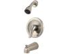 Pfister R89-030K Pfirst Series Brushed Nickel Tub & Shower Trim