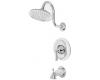 Pfister R89-8GLC Saxton Chrome Tub & Shower Trim