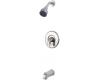 Pfister R89-8SRK Serrano Brushed Nickel Tub & Shower Trim