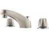 Pfister G149-600K Pfirst Series Brushed Nickel 8-15" Widespread Bath Faucet with Pop-Up