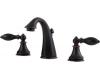 Pfister T49-E0BY Catalina Tuscan Bronze 8-15" Widespread Bath Faucet with Pop-Up