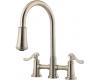 Pfister GT531-YPK Ashfield Brushed Nickel Single Handle Pull-Out Kitchen Faucet