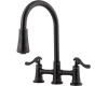 Pfister GT531-YPY Ashfield Tuscan Bronze Single Handle Pull-Out Kitchen Faucet