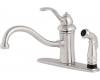 Pfister GT34-3TSS Marielle Stainless Steel Single Handle Kitchen Faucet with Spray