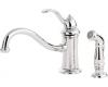 Pfister GT34-4TCC Marielle Chrome Single Handle Kitchen Faucet with Spray