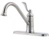 Pfister T34-1PS0 Portland Stainless Steel Single Handle Kitchen Faucet