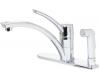 Pfister T34-3NCC Parisa Chrome Single Handle Kitchen Faucet with Spray