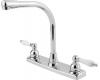 Pfister 136-1000 Pfirst Series Chrome Two Handle Kitchen Faucet