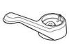 Pfister 940-630W White Part - HANDLE 34S (ZINC) WW