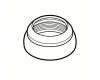 Pfister 941-003S Stainless Steel Part - DOME CAP 026S SS