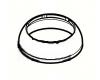 Pfister 941-750J Brushed Nickel Part - DOME CAP PVD BN