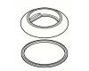 Pfister 961-888A Chrome Part - SGL HOLE RING - GSKT CR