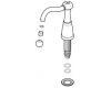 Pfister 920-037E Rustic Pewter Part - S/A SPOUT MA LAV 4IN RP