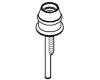 Pfister 920-082V Polished Brass Part - S/A SPOUT HIARC BASE PB