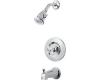 Price Pfister Georgetown R89-80XC-SGL-BAPC Polished Chrome Tub & Shower Trim Kit with Handle