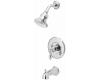 Pfister R89-8EBC Catalina Polished Chrome Tub & Shower Trim Kit