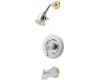 Price Pfister Carmel R89-8XMB_SGL-JCMB Chrome-Brass Tub & Shower Trim Kit with Handle