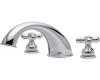 Pfister RT6-B0XC_HHL-BCBC Georgetown RT6-B0XC-HHL-BCBC Polished Chrome Roman Tub Spout Trim Kit with Handles