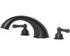 Price Pfister Georgetown RT6-B0XZ-HHL-BLBZ Oil Rubbed Bronze Roman Tub Spout Trim Kit with Handles