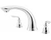 Pfister RT6-CBXC Avalon Polished Chrome Roman Tub Spout Trim Kit