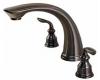 Price Pfister Avalon RT6-CBXZ_HHL-CBLZ Oil Rubbed Bronze Roman Tub Spout Trim Kit with Handles