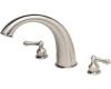 Pfister RT6-GKXK Georgetown Satin Nickel Roman Tub Spout Trim Kit