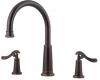 Pfister RT6-YP1U_HHL-YPLU Ashfield RT6-YP1U-HHL-YPLU Rustic Bronze Roman Tub Spout Trim Kit with Handles