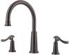 Price Pfister Ashfield RT6-YP1Z-HHL-YPLZ Oil Rubbed Bronze Roman Tub Spout Trim Kit with Handles