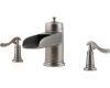 Pfister RT6-YPXE Ashfield Rustic Pewter Roman Tub Spout Trim Kit