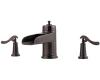 Price Pfister Ashfield RT6-YPXZ-HHL-YPLZ Oil Rubbed Bronze Roman Tub Spout Trim Kit with Handles