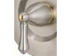 Price Pfister Carmel & Parisa SGL-JPMK Brushed Nickel/Brass Lever Handle