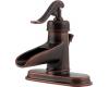 Pfister T42-YP0U Ashfield Rustic Bronze Single Lever Bath Faucet with Pop-Up