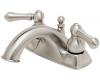 Price Pfister Georgetown T45-BKXK Satin Nickel 4" Centerset Bath Faucet with Pop-Up