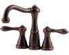 Pfister T46-M0BU Marielle Rustic Bronze 4" Centerset Bath Faucet with Pop-Up