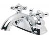 Price Pfister Georgetown T48-B0XC-HHS-BCBC Polished Chrome 4" Centerset Bath Faucet with Pop-Up & Handles