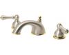 Price Pfister Georgetown T49-BPXK_HHL-BPMK Satin Nickel/Brass 8-15" Widespread Bath Faucet with Pop-Up & Lever Handles