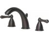 Price Pfister Carmel T49-J0XZ_HHL-JLBZ Oil Rubbed Bronze 8-15" Widespread Bath Faucet with Pop-Up & Lever Handles